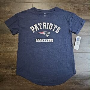 NFL New England Patriots Teen Girls Medium 7/9 T Shirt New With Tags